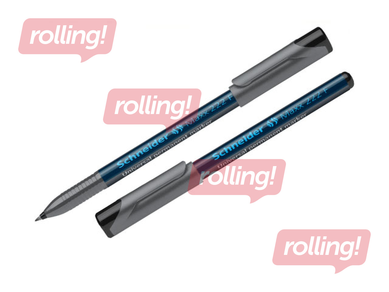 OHP kilemarker Schneider, must, 0.7mm