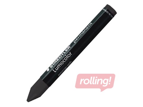 Marker-kriit Staedtler Lumocolor, püsiv, must