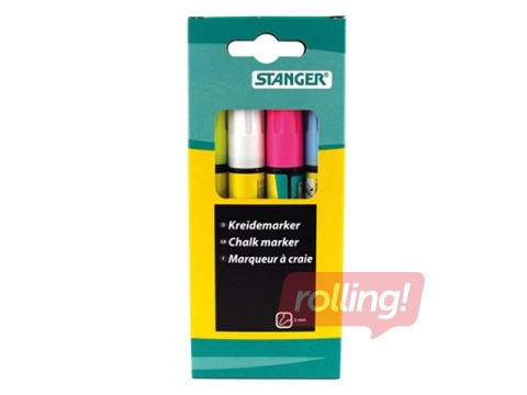 Chalk markers Stanger, 2-4 mm, 4-er set