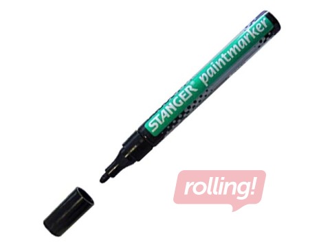 Noturīgais marķieris Stanger PAINT, melns, 2-4mm