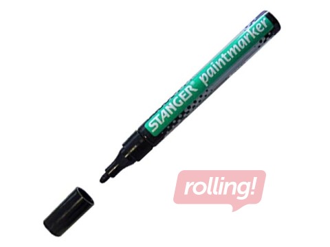 Paint marker Stanger PAINT, black, 2-4mm
