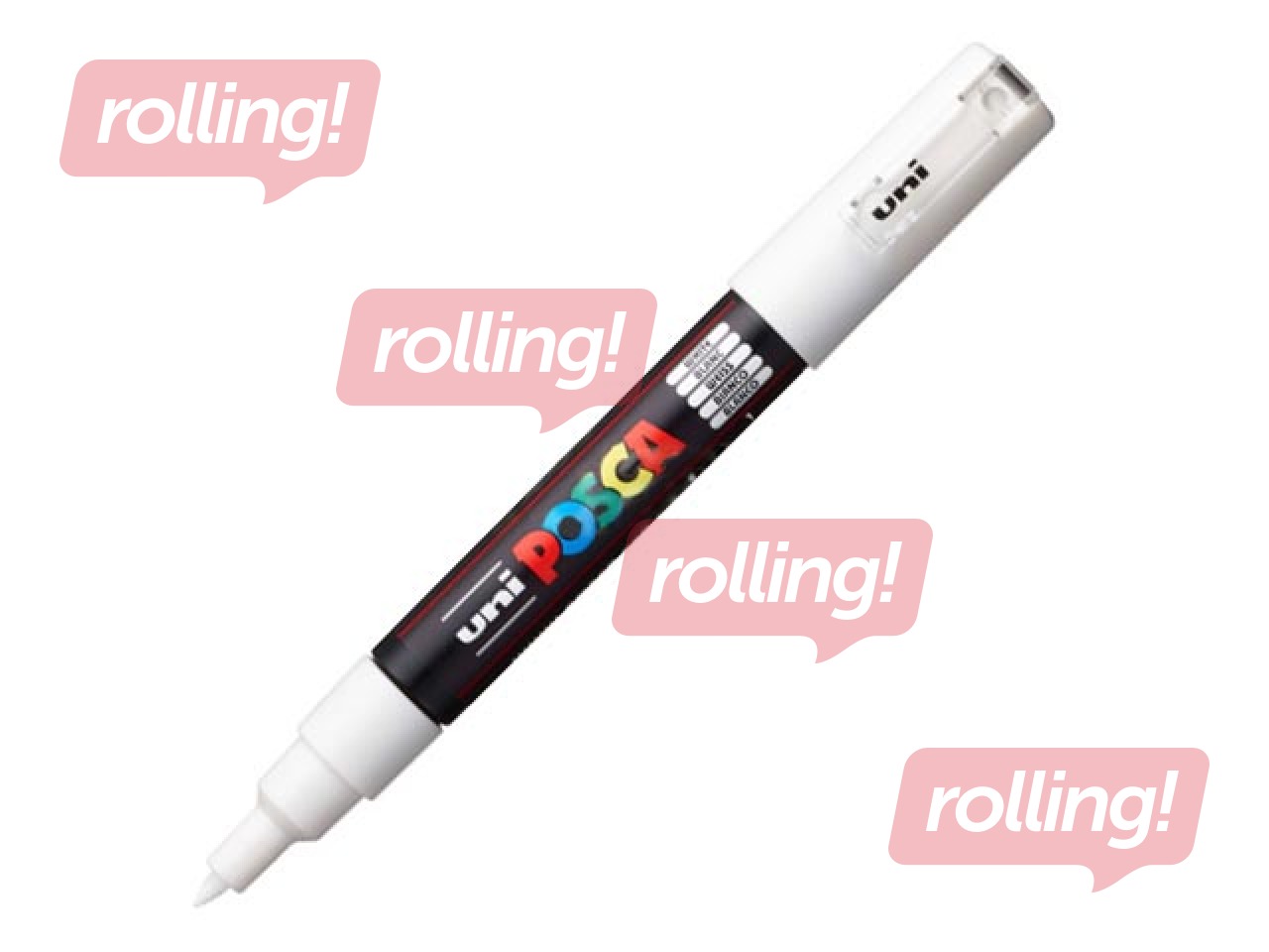 Marker Uni Posca PC-1M valge