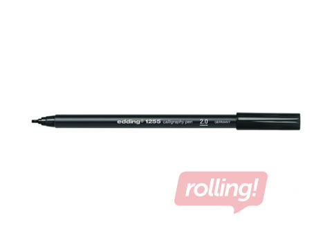 Permanent Calligraphy Marker Edding E1255, 2.00mm, Black
