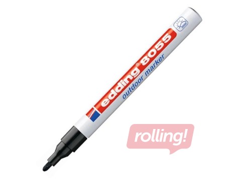 Välis-püsimarker Edding 8055, must, 1-2mm