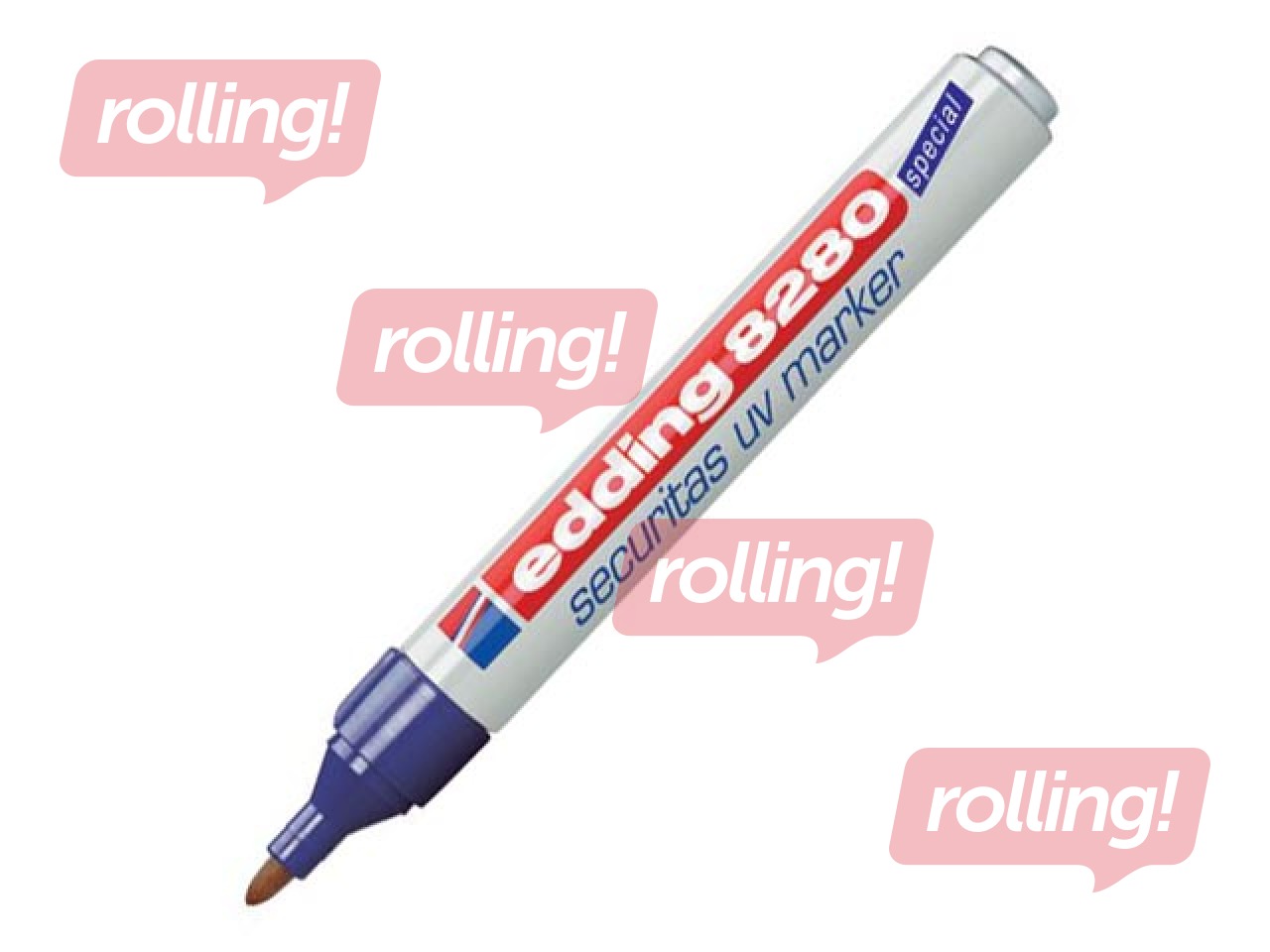 Permanent marker UV  Edding E8280, round
