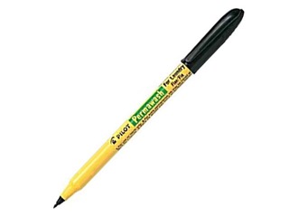 Permanent marker Pilot Permawash for laundry 0.6mm black