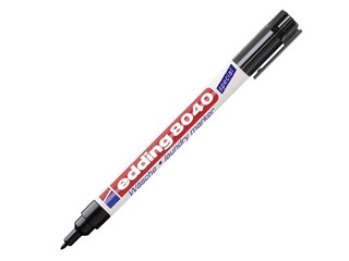 Tekstiilimarker Edding E8040, must, 1mm