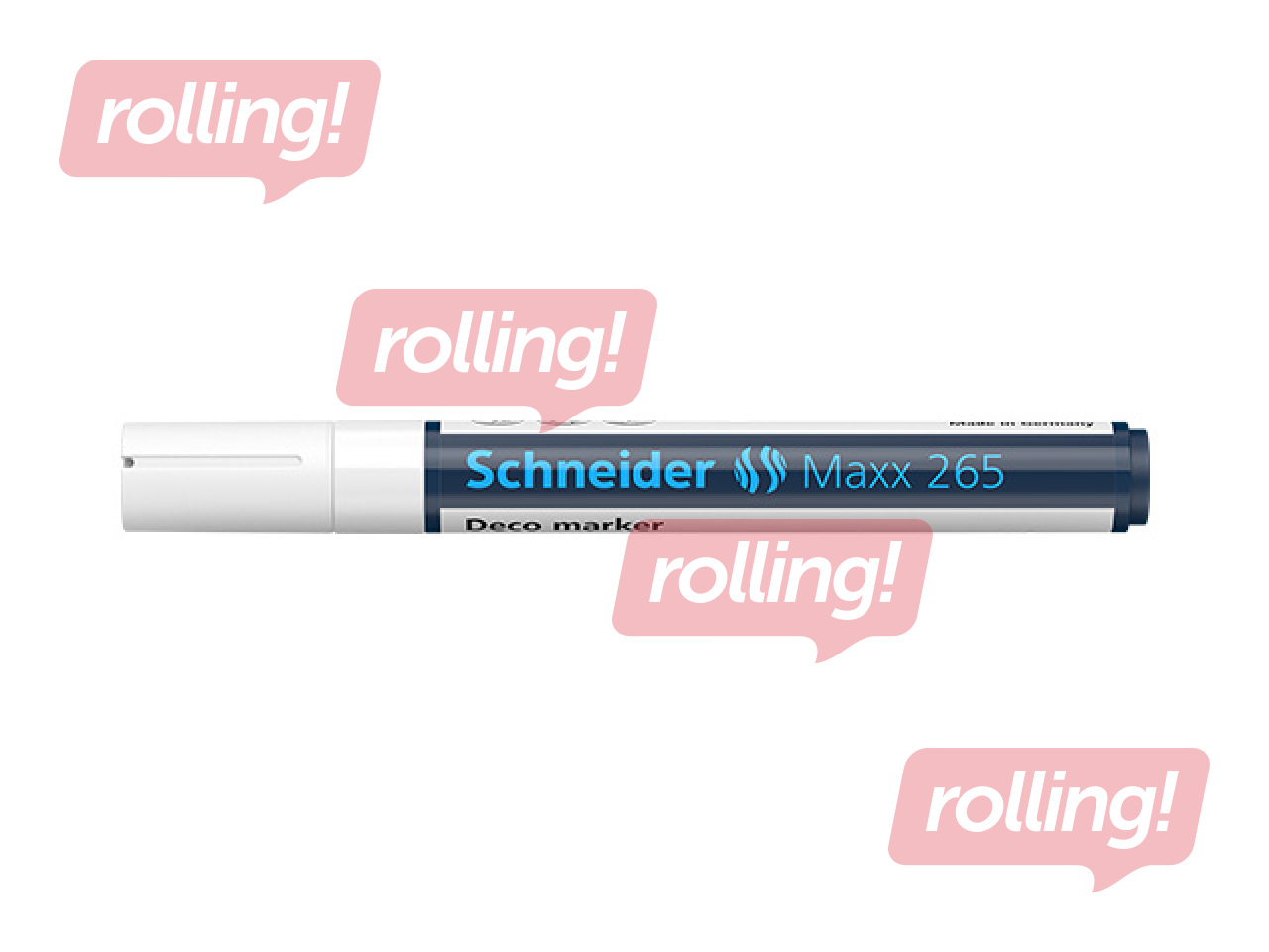Kriidimarker SCHNEIDER DECO Maxx 265, valge, 2-3mm