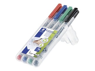 Markerid Staedtler Lumocolor 316, 0.6mm, 4 värvi