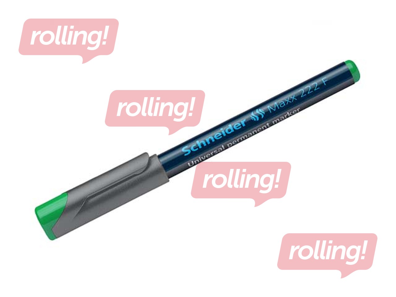 OHP marker permanent Schneider 222F, green, 0.7mm