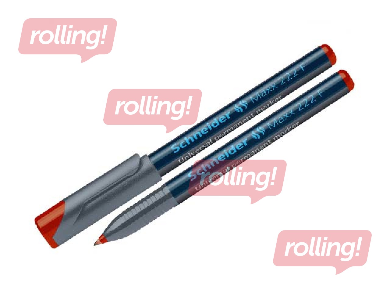 OHP kilemarker Schneider, punane, 0.7mm