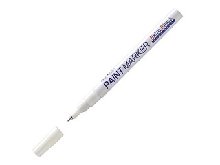 Värvimarker MunHwa, valge, 1mm