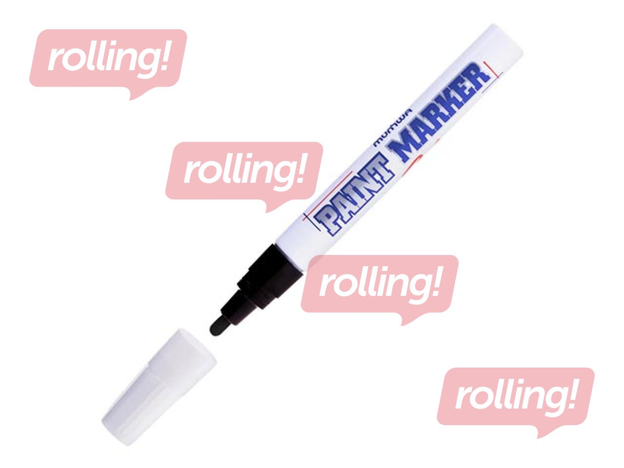 Paint marker MunHwa, 4.00 mm, black