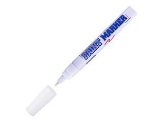 Paint marker MunHwa, white, 4mm