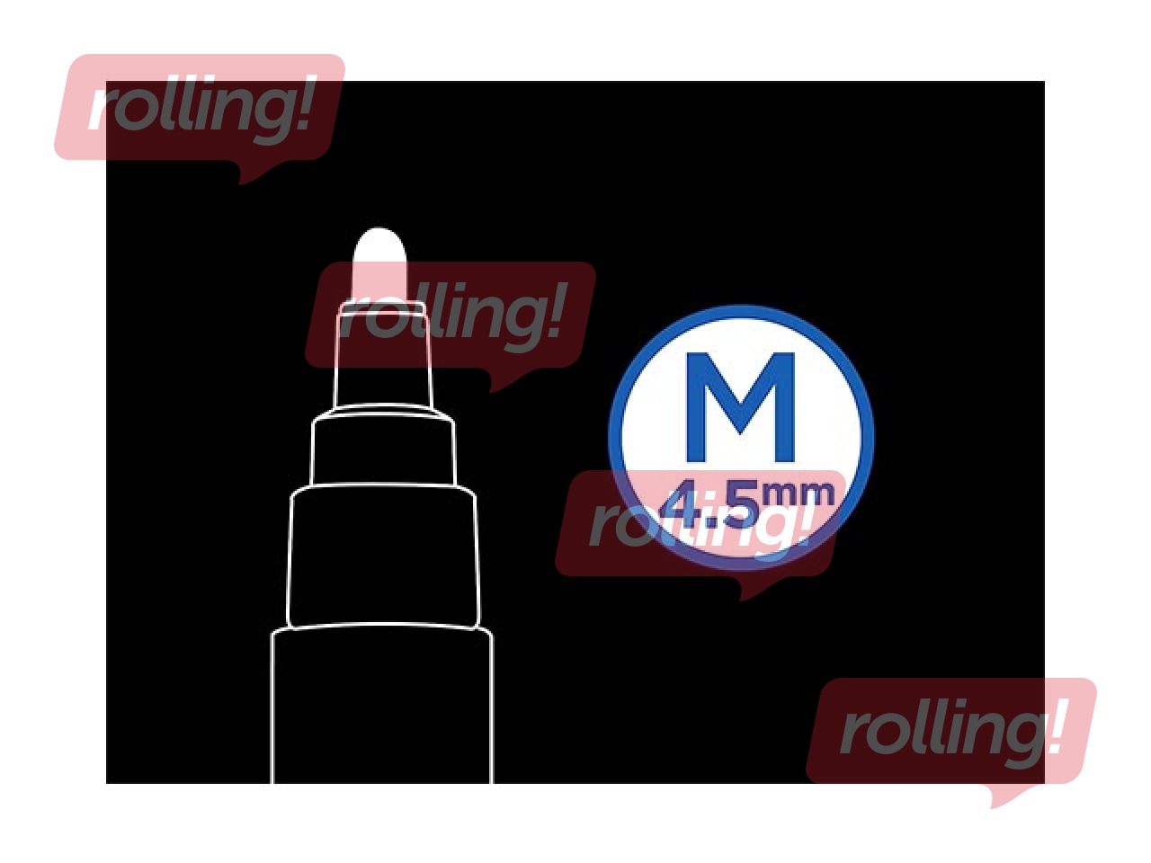 Püsimarkerite komplekt Pilot Pintor, 6 värvi