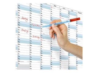 Mittepüsivate kuivkustutavate markerite komplekt Staedtler Lumocolor 305, 0.6mm, 4 värvi