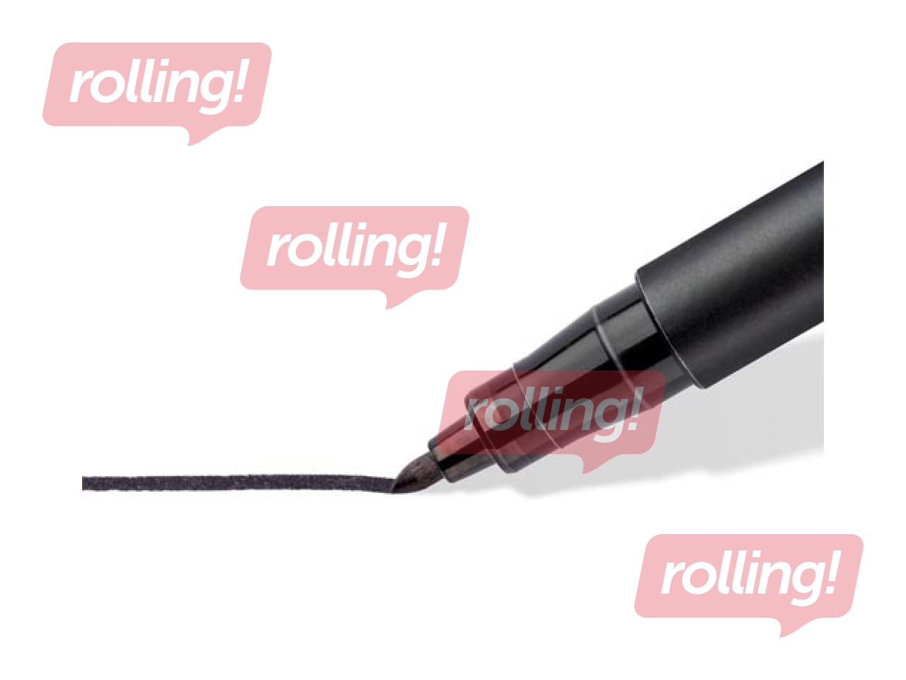 Marker Staedtler Lumocolor 317, black, 1mm