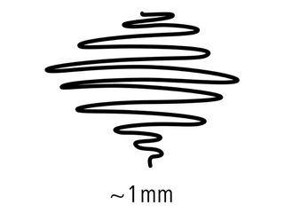 SALE Marker Staedtler Lumocolor 317, sinine, 1mm