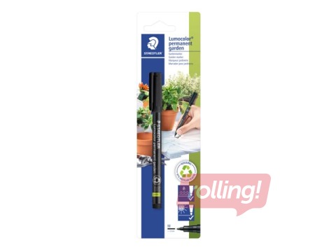 Püsiv aiamarker Staedtler Lumocolor 319GM 1.0 mm, must