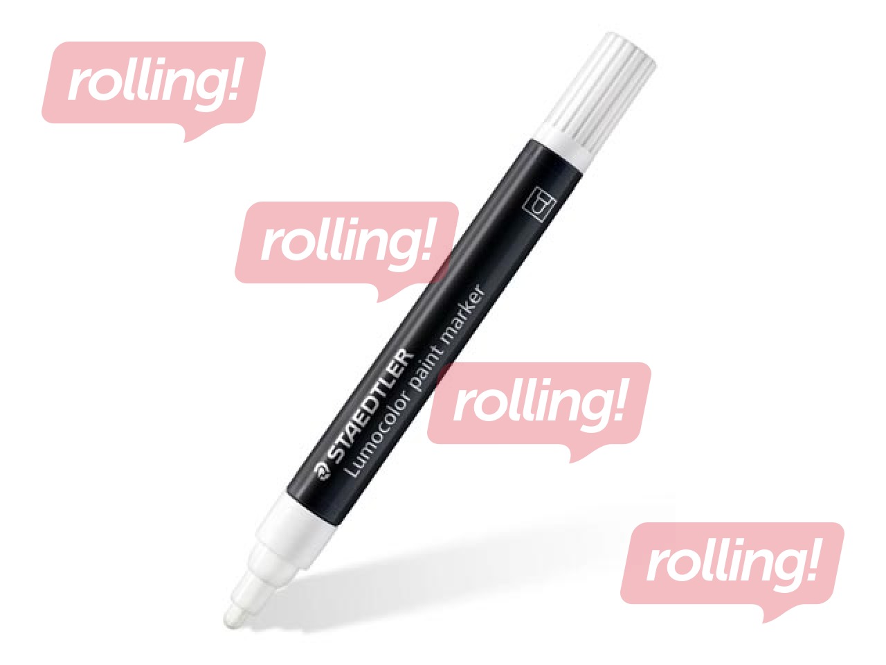 SALE Akrüülvärvi markerite komplekt Staedtler Lumocolor 349, 2,4 mm, 6 värvi