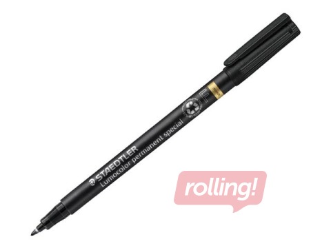 Перманентный маркер Staedtler Lumocolor 319 особенный, черный, 0.6mm