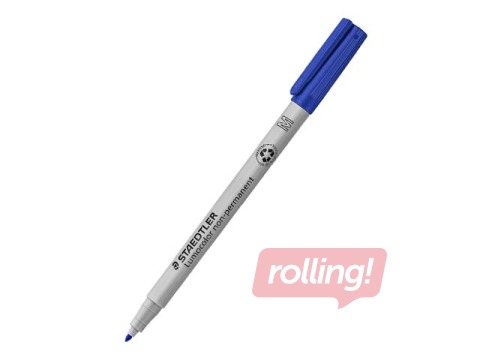SALE Mittepüsiv marker Staedtler Lumocolor 315, sinine, 1mm