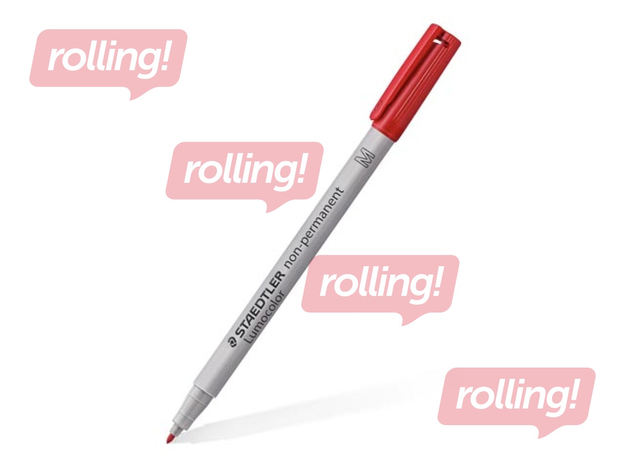 SALE Non-permanent marker set Staedtler Lumocolor 315, 1mm, 4 colours