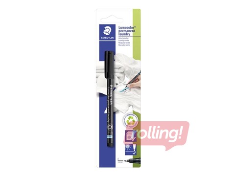 Marker laundry Staedtler Lumocolor 319 LM for textiles, black, 0.6mm