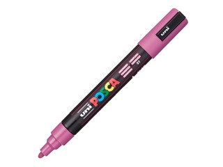 Marker Uni Posca PC-5M, vaarikasroosa