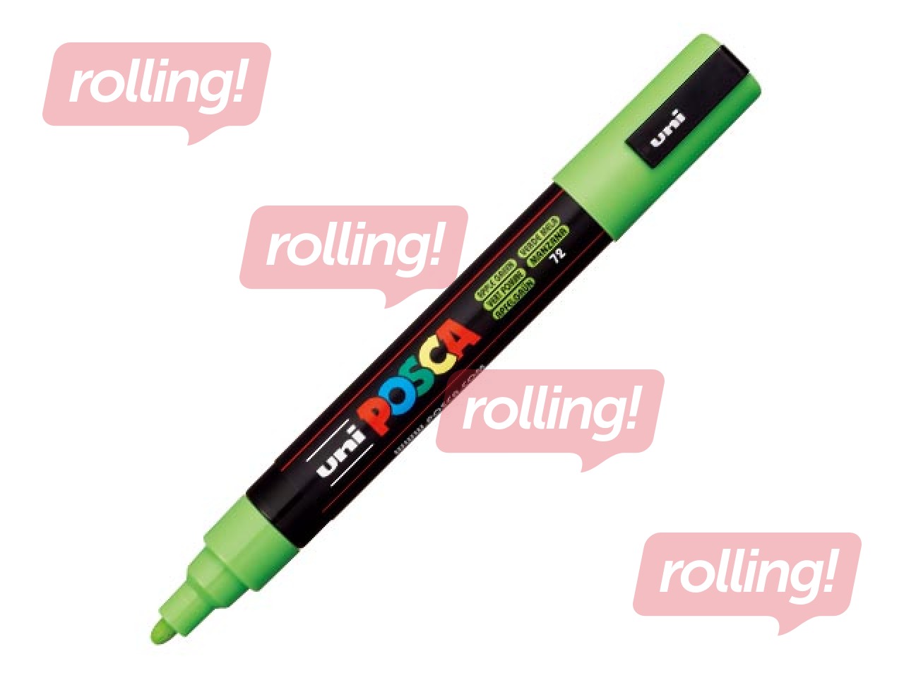 Marker Uni Posca PC-5M, õunaroheline