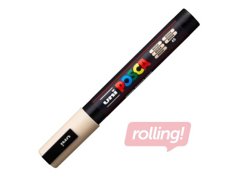 Marker Uni Posca PC-5M, beige