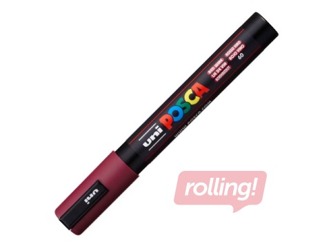 Marker Uni Posca PC-5M, bordo
