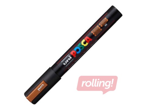 Marker Uni Posca PC-5M, pronks