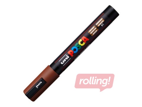 Marker Uni Posca PC-5M, brown
