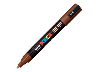Marķieris Uni Posca PC-5M, brūns