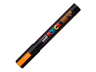 Marker Uni Posca PC-5M, fluorescent orange