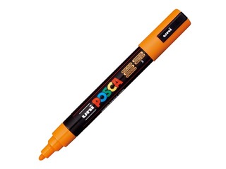 Marker Uni Posca PC-5M, heleoranž