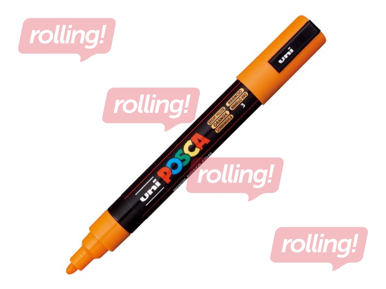 Marker Uni Posca PC-5M, light orange