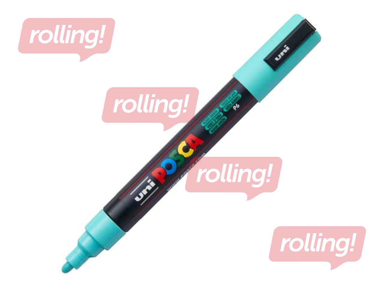 Marker Uni Posca PC-5M, sea green