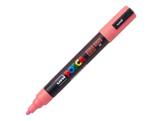 Маркер Uni Posca PC-5M, коралловый