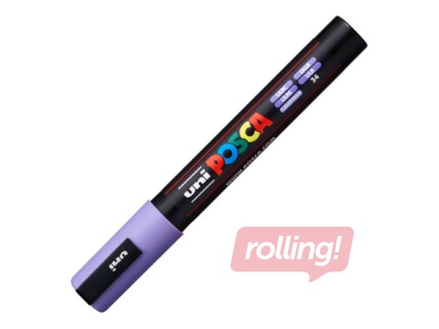 Маркер Uni Posca PC-5M, фиолетовый