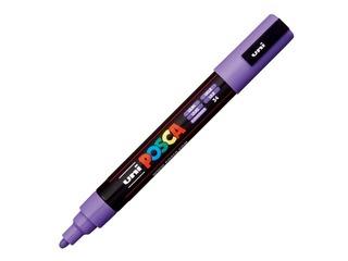 Маркер Uni Posca PC-5M, фиолетовый