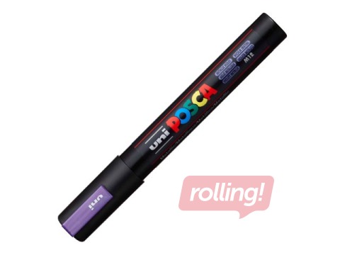 Marker Uni Posca PC-5M, metallic purple