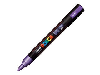 Marker Uni Posca PC-5M, metalllilla