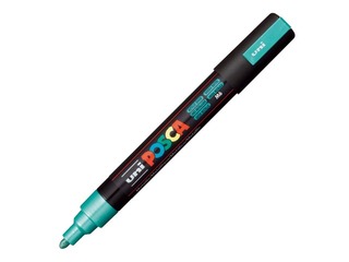 Marker Uni Posca PC-5M, metallic green
