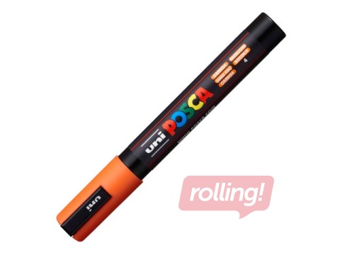Marker Uni Posca PC-5M, oranž