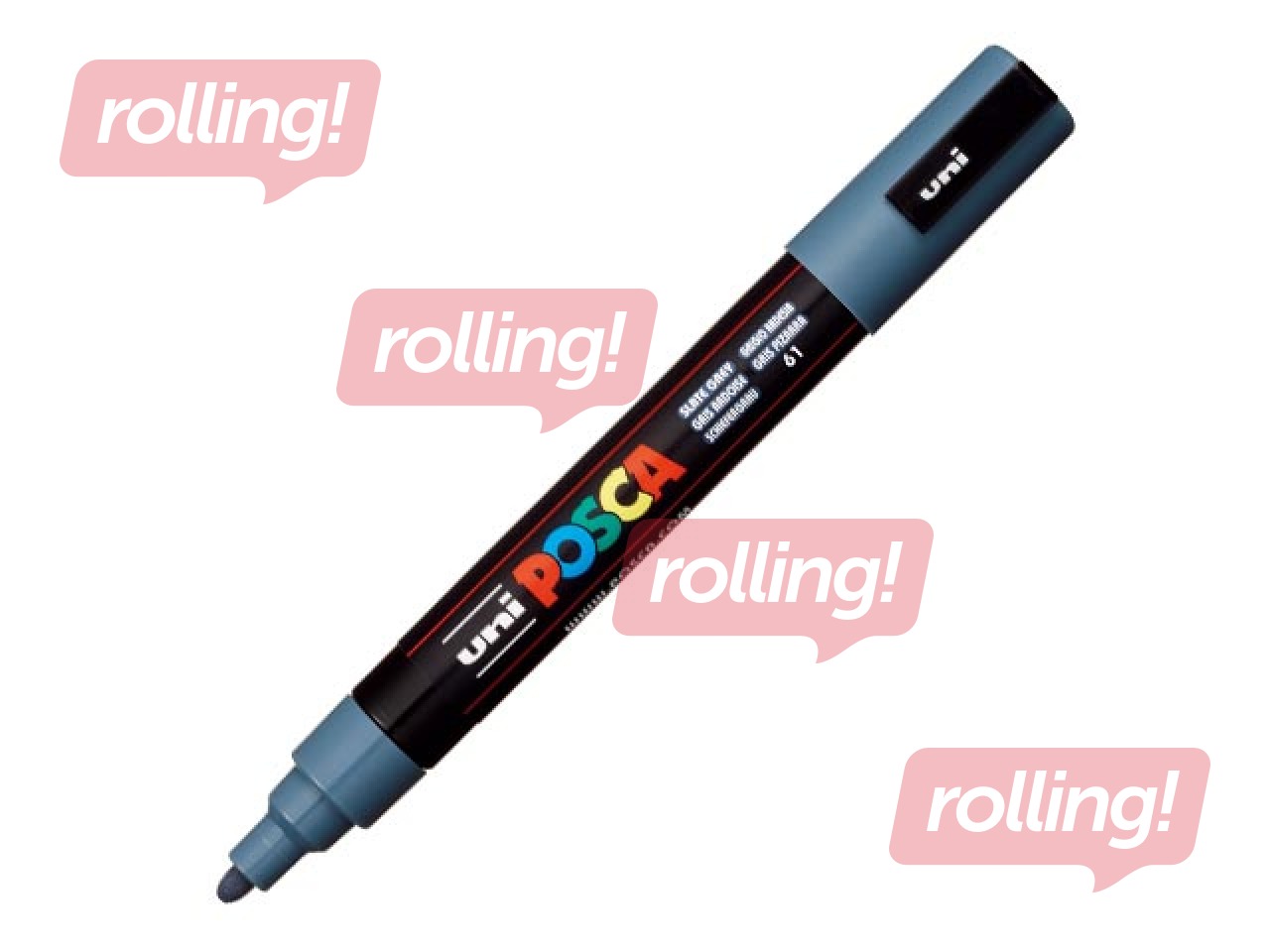Marker Uni Posca PC-5M, hallikas-sinine