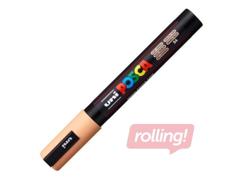 Marker Uni Posca PC-5M, pastel orange