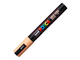 Marker Uni Posca PC-5M, pastelloranž