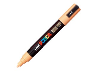 Marker Uni Posca PC-5M, pastelloranž